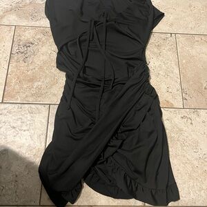 Elegant Black Women's Dress